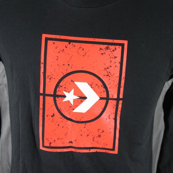 Long-sleeve Basketball Shirt - Converse Classic Logo - Men's Medium - Picture 2 of 8